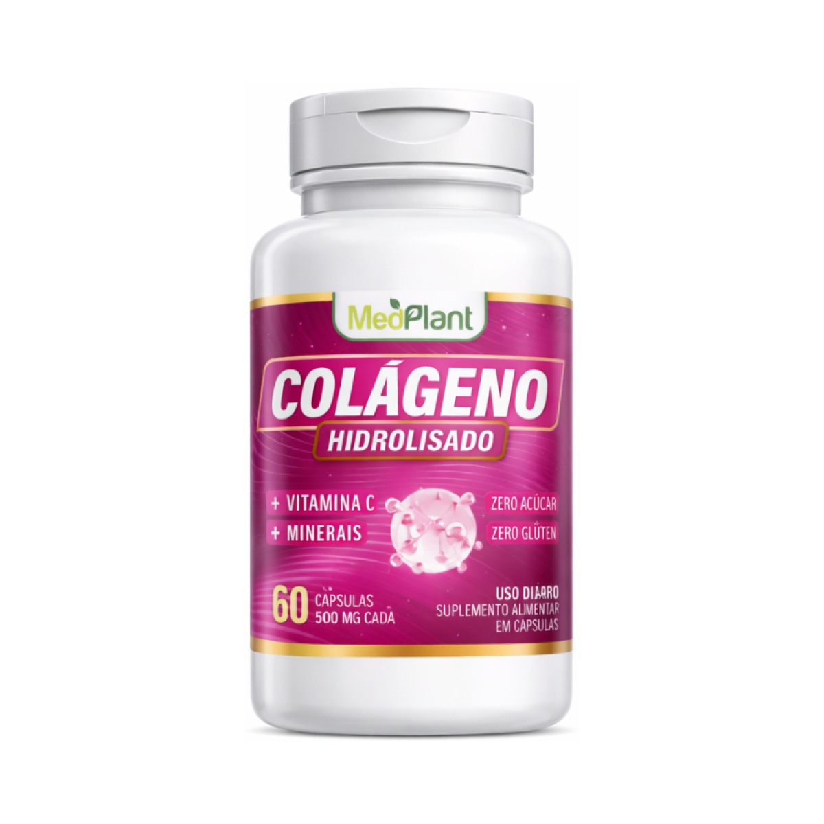 Colageno 60Cps 500mg MedPlant