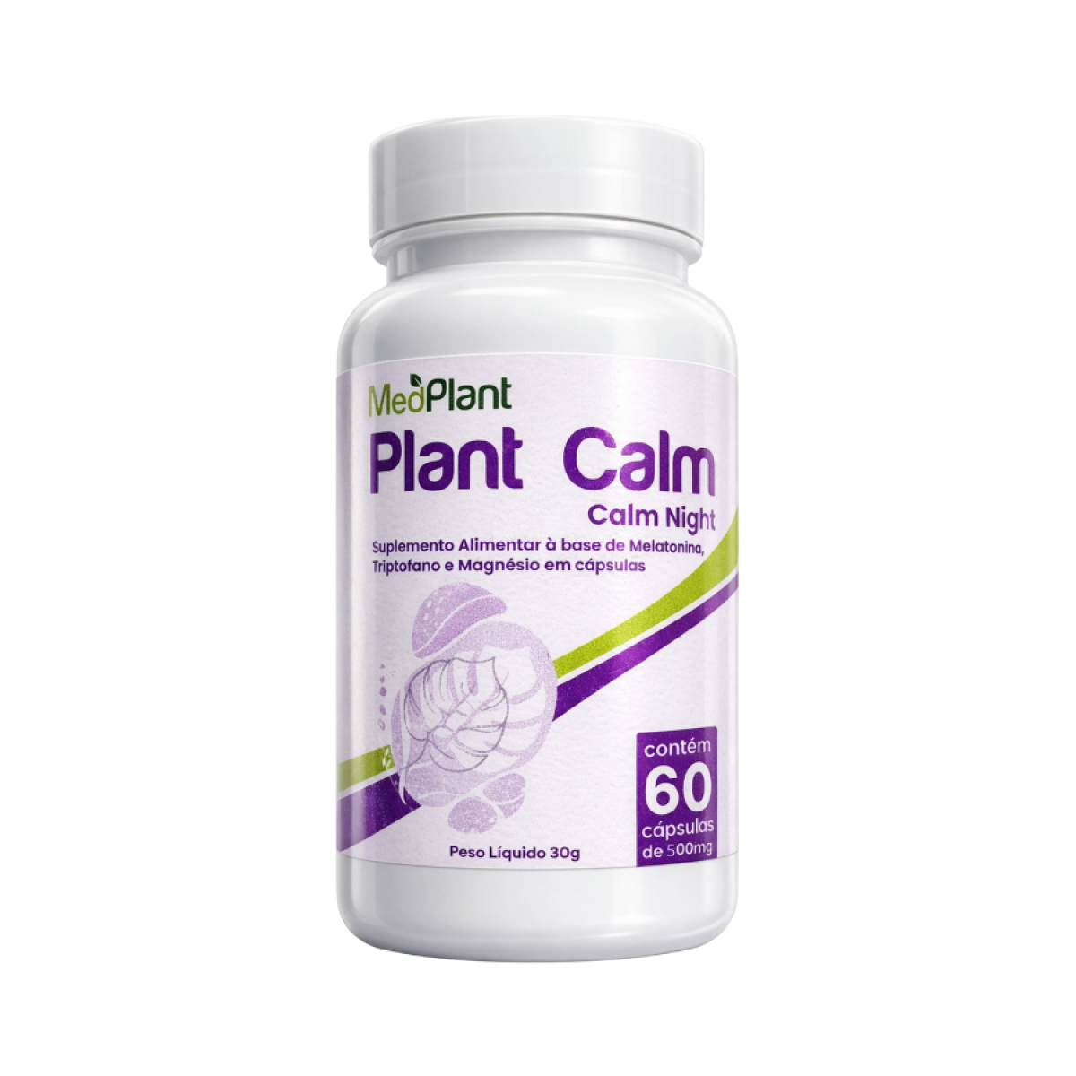 Plant Calm 60Cps 500mg MedPlant
