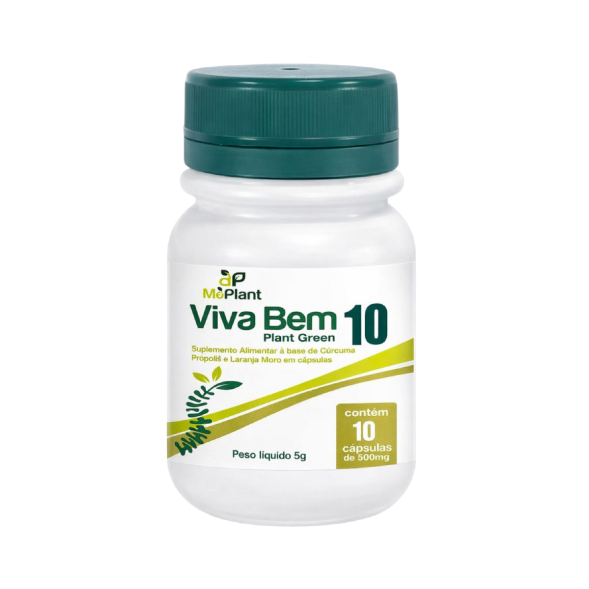 Viva Bem Plant Green 10Cps 500mg MedPlant